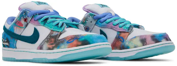 Futura Laboratories x Nike Dunk Low SB 'Bleached Aqua'