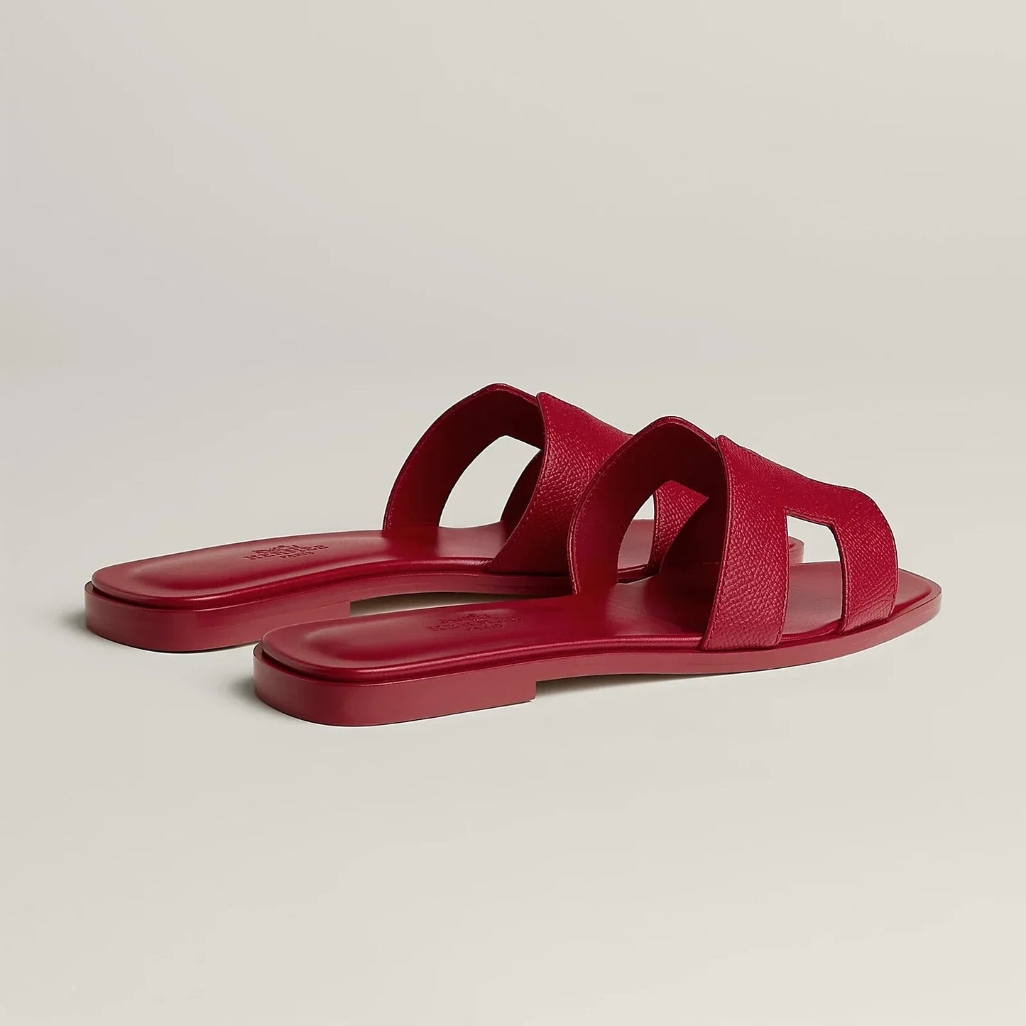 Hermès Oran Sandals - Rose Framboise