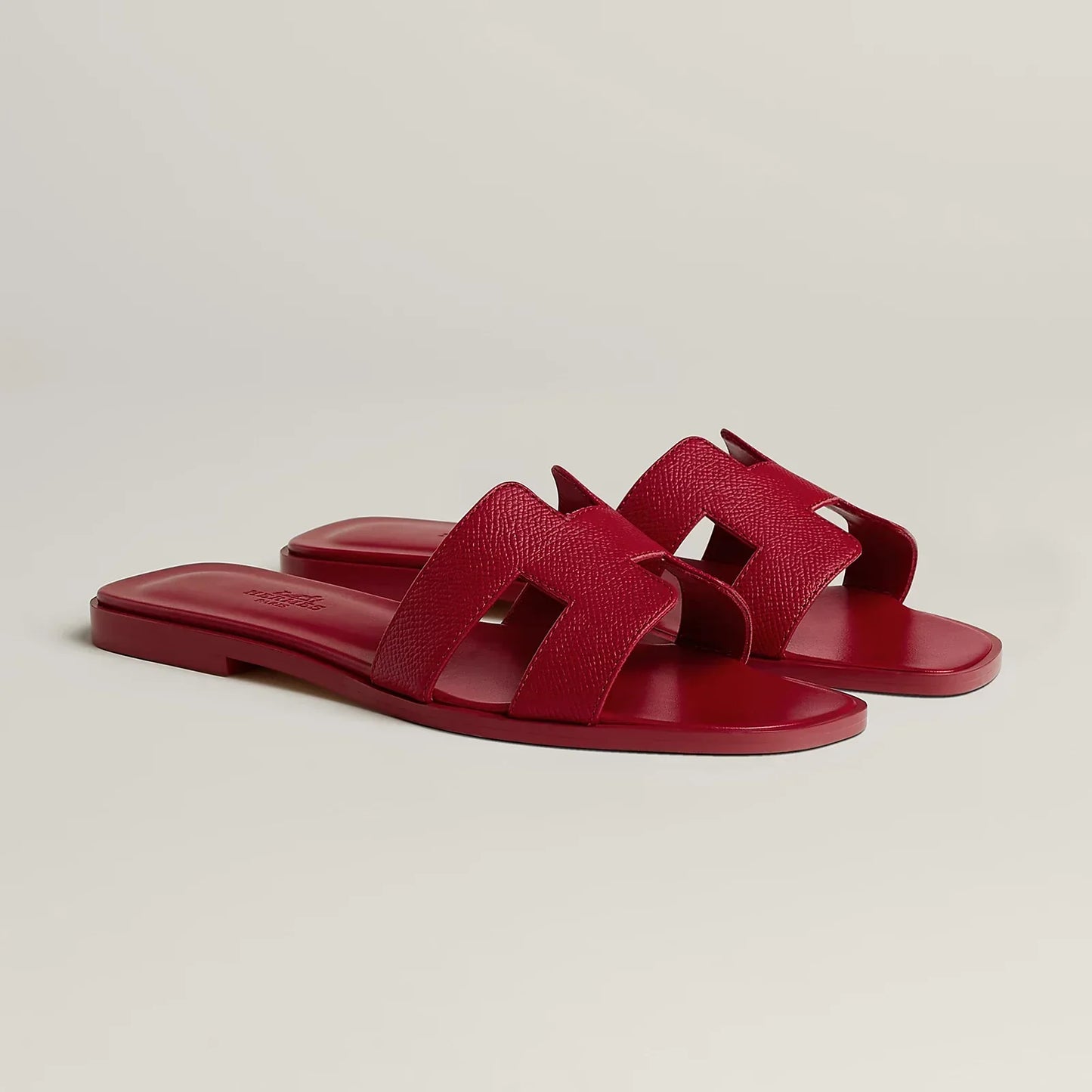 Hermès Oran Sandals - Rose Framboise