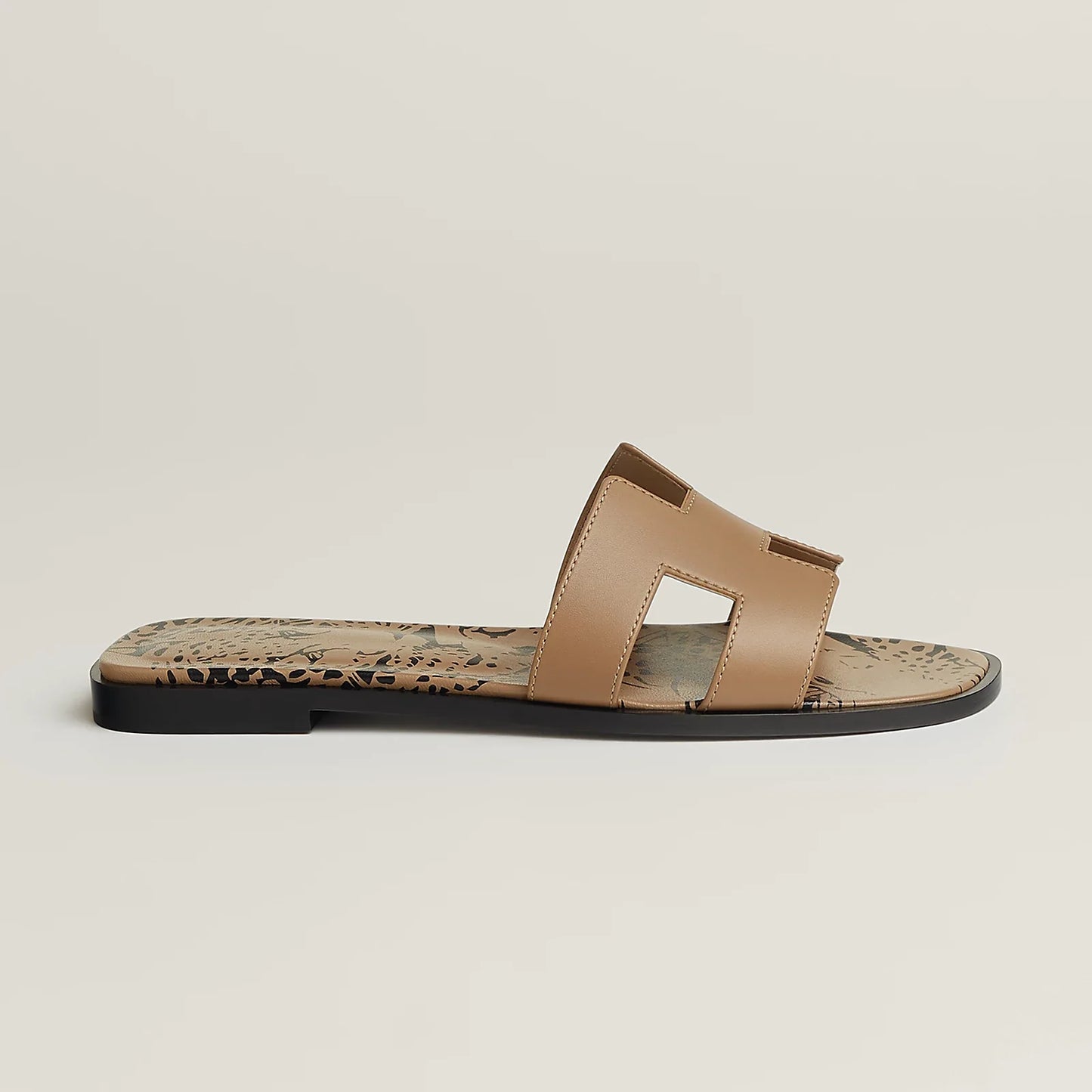 Hermès Oran Sandals - Beige Argile