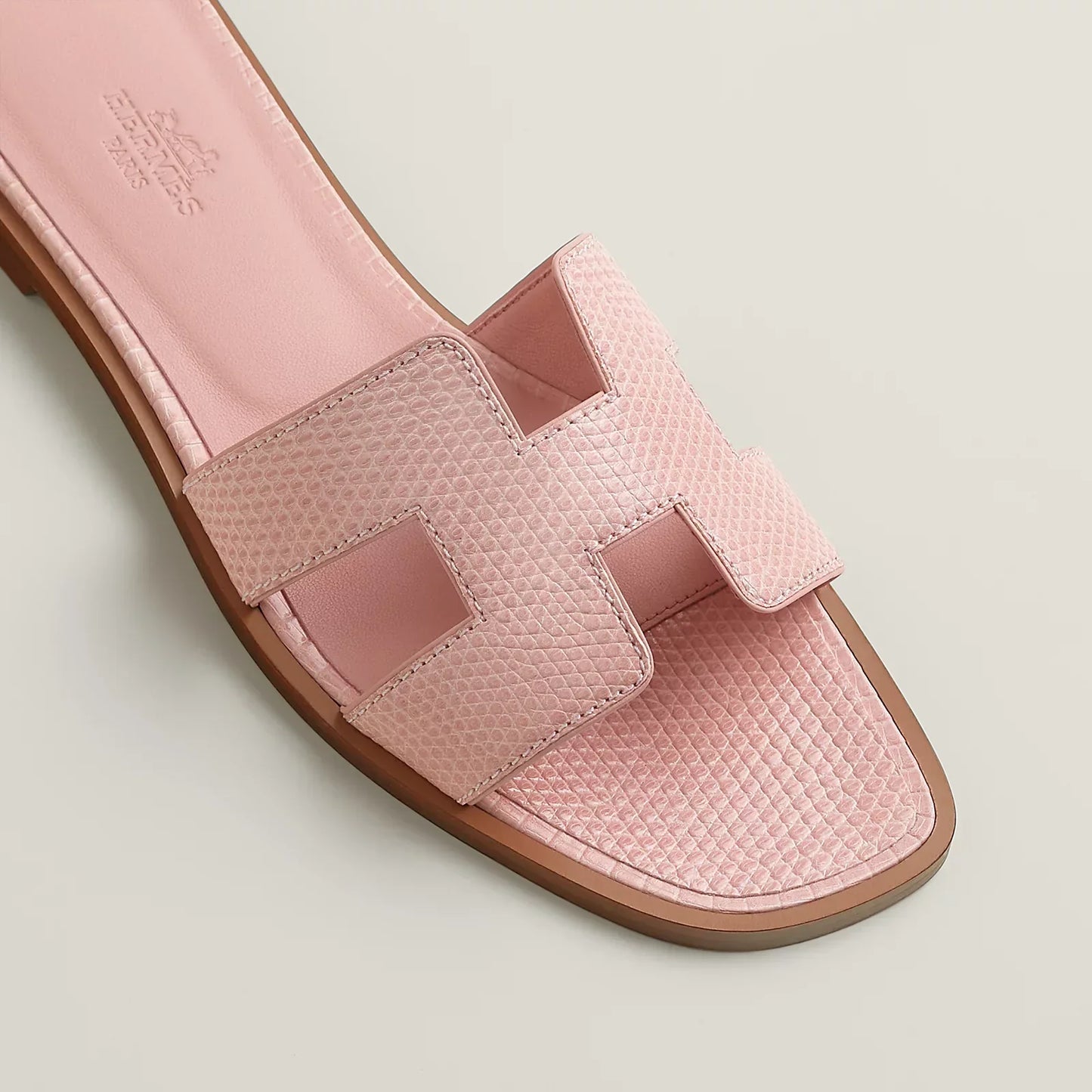 Hermès Oran Sandals - Rose Jeva