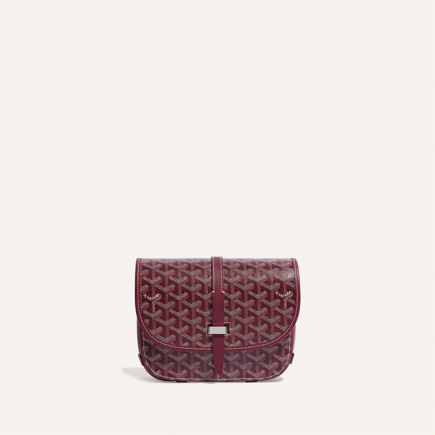 Goyard Belvedere PM Bag Burgundy