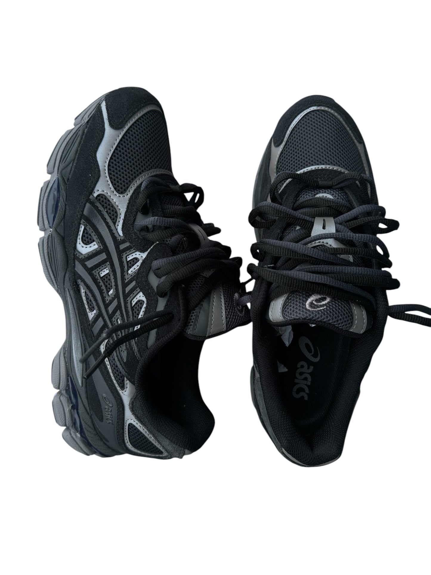 Asics Gel NYC 'Graphite Grey Black' - Double Laces