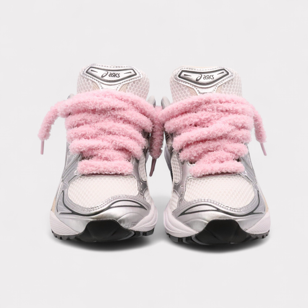 Asics Gel-Kayano 14 Graphite Grey - Fluffy Laces Pink