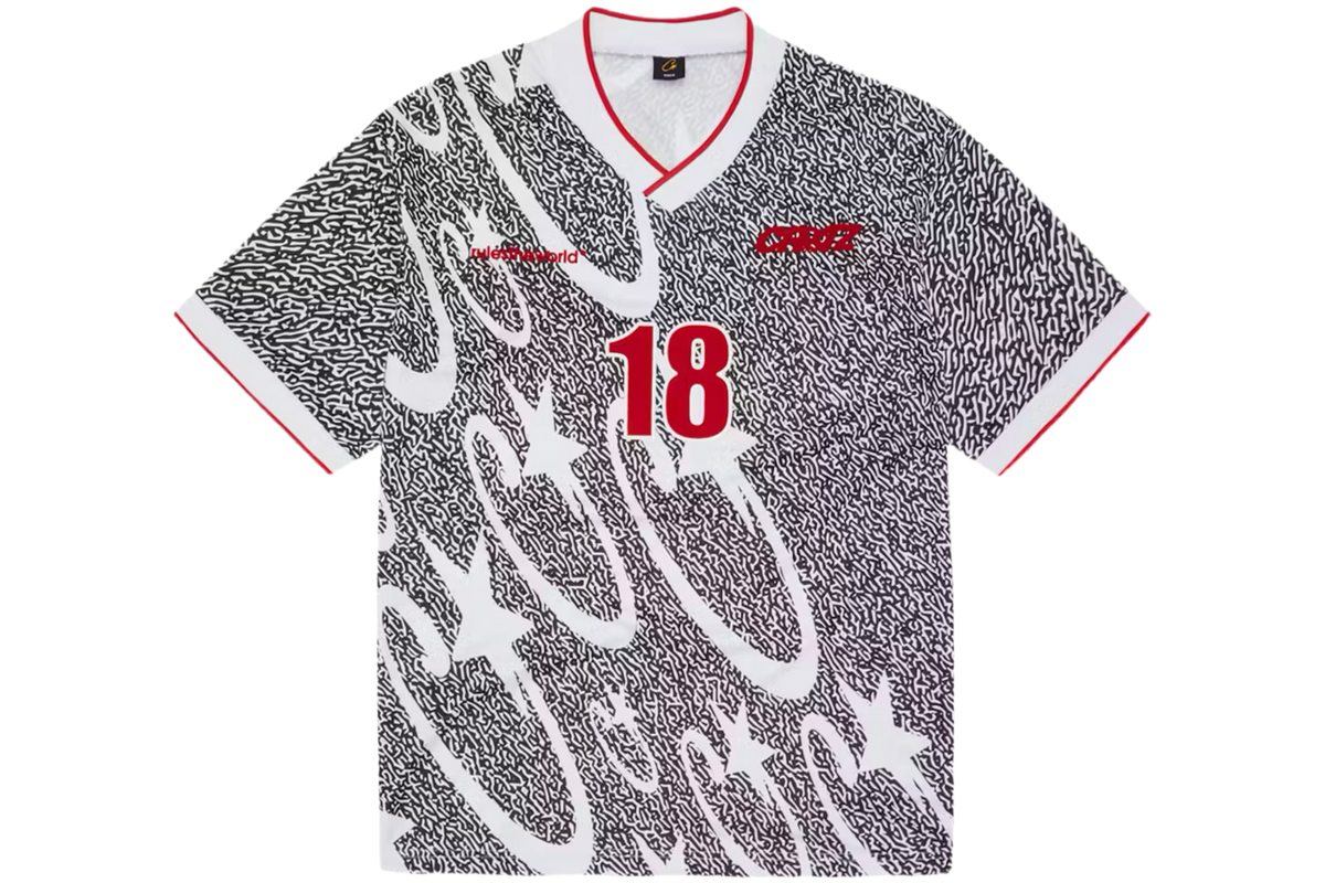 Corteiz Stellations Football Jersey ‘Black’