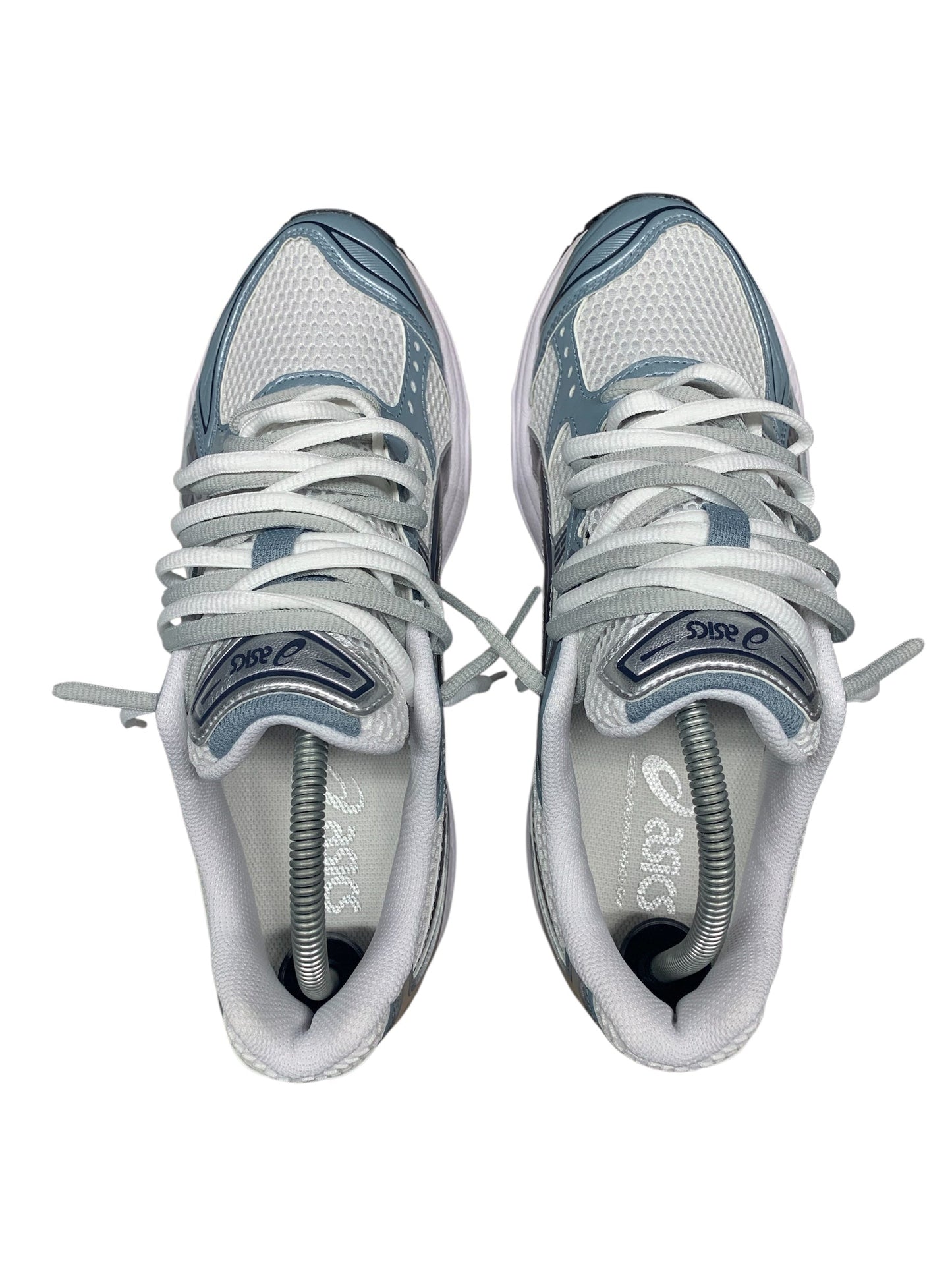 Asics Gel Kayano 14 'White Fjord Grey' - Double Laces