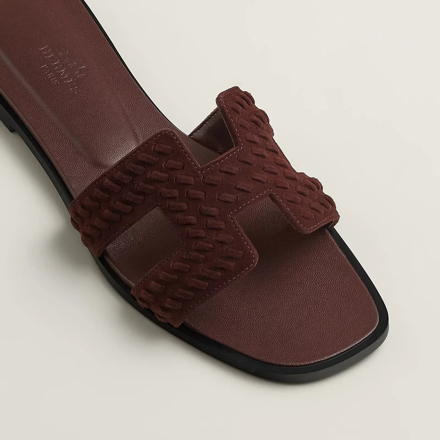 Hermès Oran Sandals - Marron Palissandre