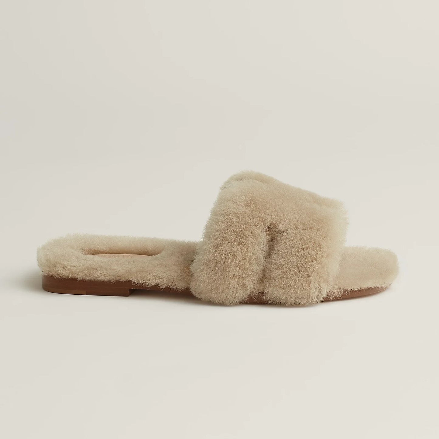 Hermès Oran Sandals - Beige Camel