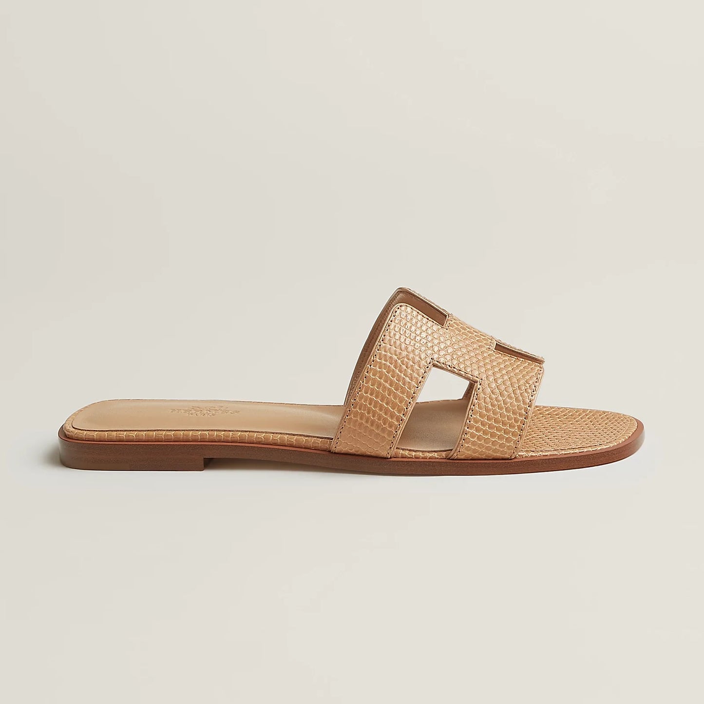 Hermès Oran Sandals - Beige Natura