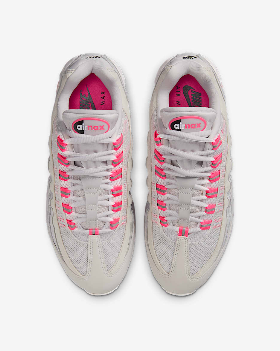 Wmns Nike Air Max 95 OG 'Vast Grey Hyper Pink'