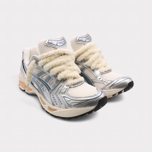 Asics Gel-Kayano 14 Cream Ironclad - Fluffy Laces Beige
