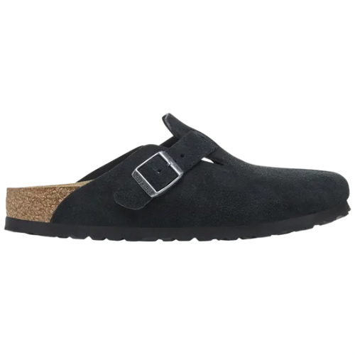 Birkenstock Boston Suede 'Black'