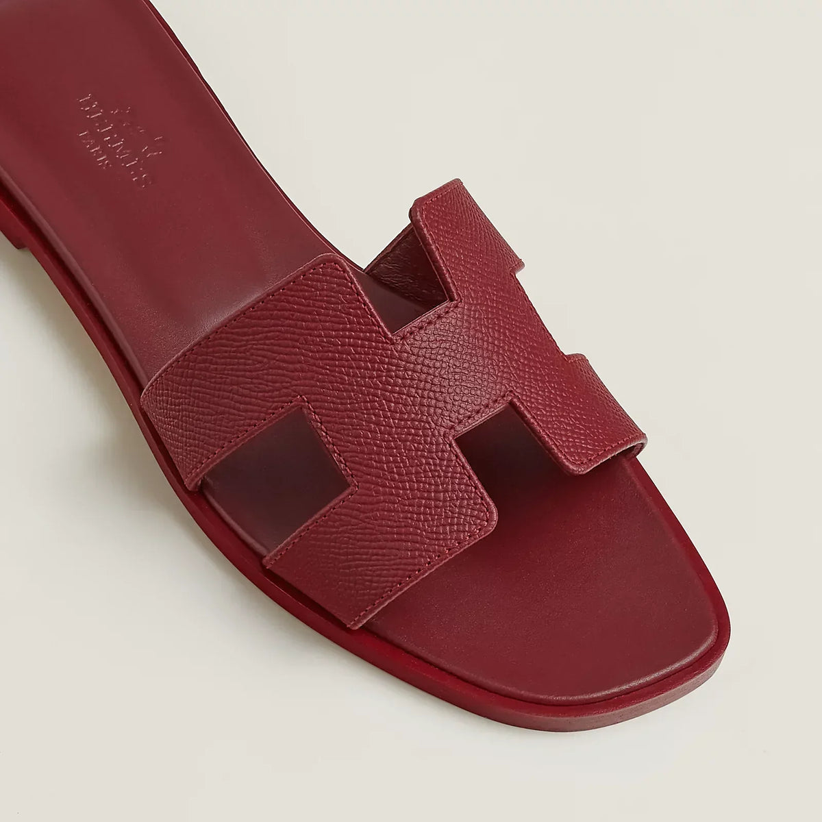 Hermès Oran Sandals - Rouge H
