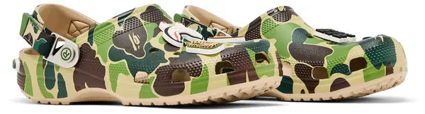 BAPE x Classic Clog 'ABC Camo - Green'