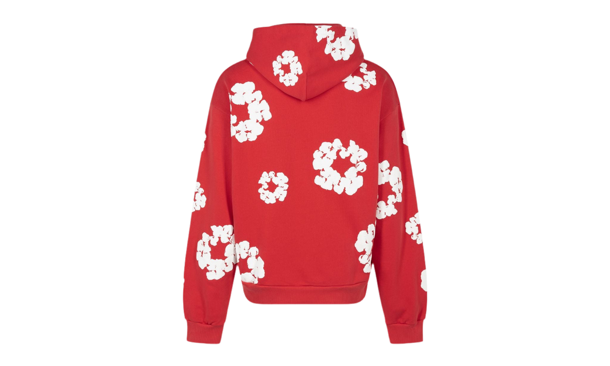 DENIM TEARS The Cotton Wreath Sweatshirt ‘Red’