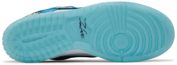 Futura Laboratories x Nike Dunk Low SB 'Bleached Aqua'
