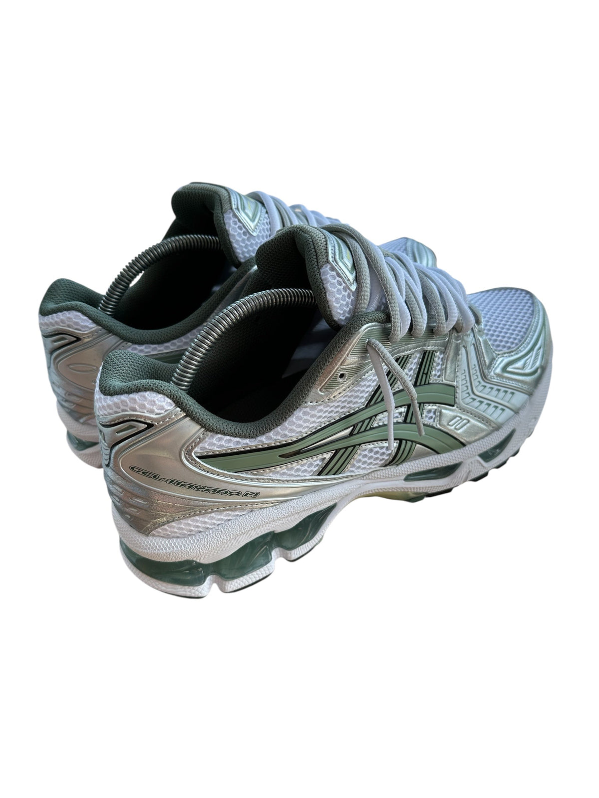 Asics Gel Kayano 14 'Pure Silver Slate Grey' - Double Laces