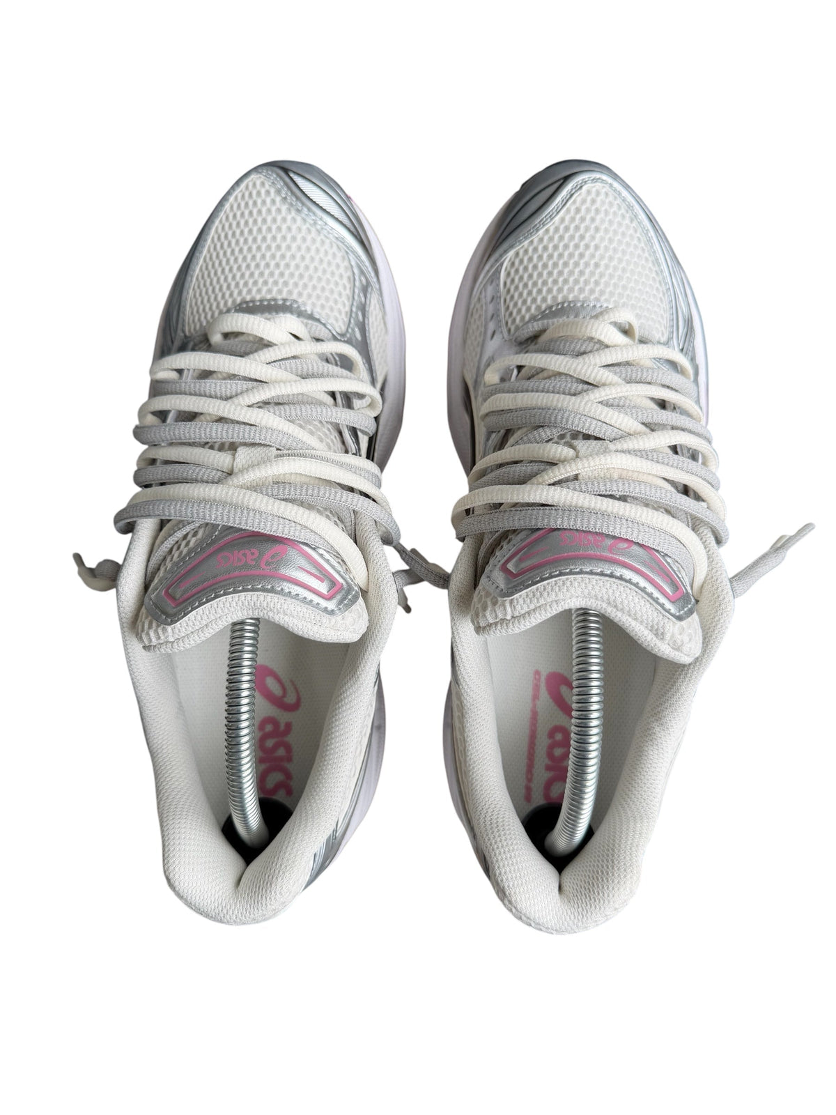 Asics Gel Kayano 14 'Cream Sweet Pink' - Double Laces