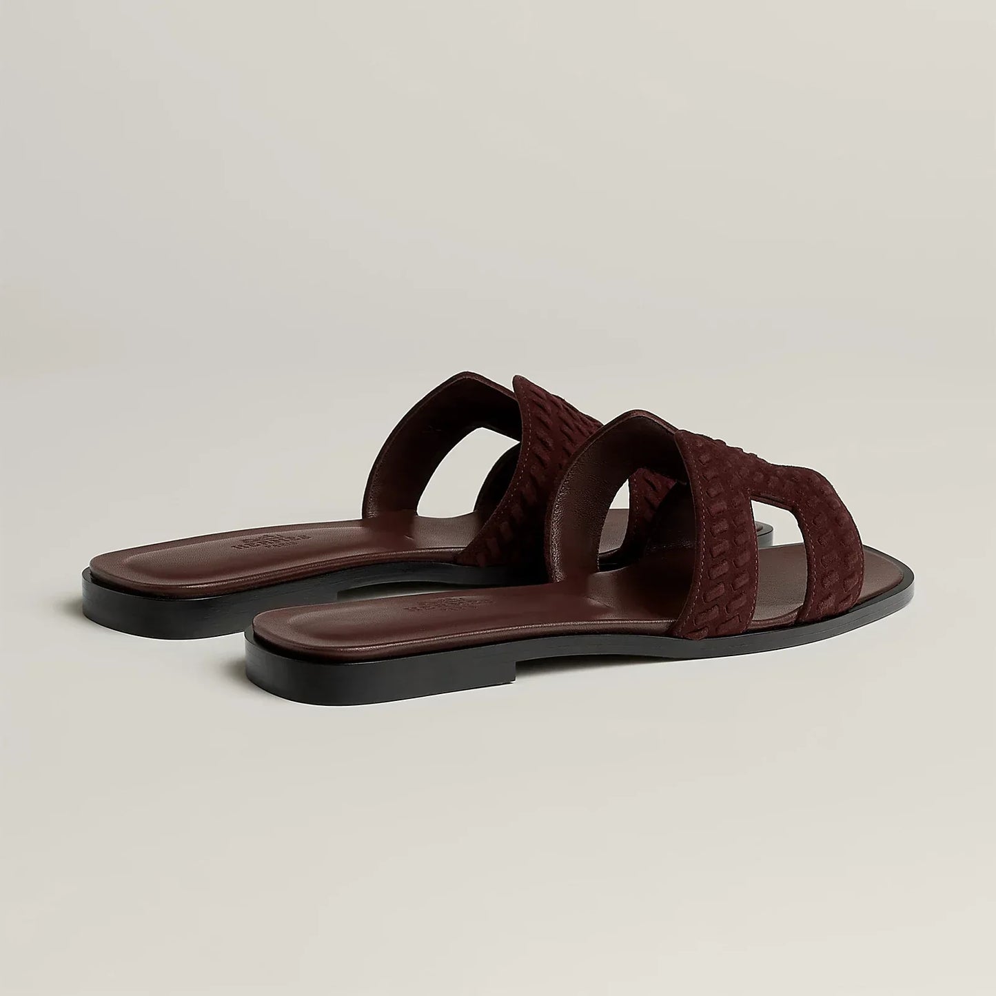 Hermès Oran Sandals - Marron Palissandre