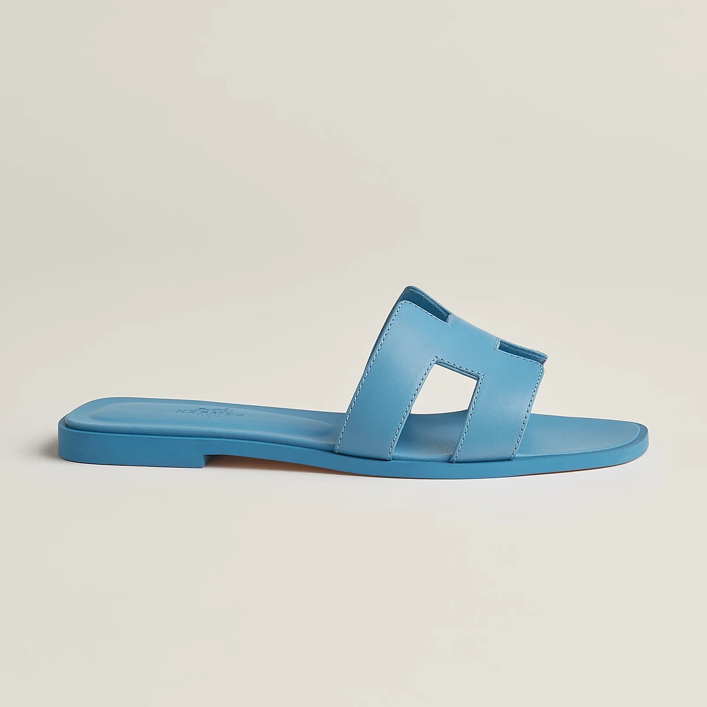 Hermès Oran Sandals - Bleu Cameo