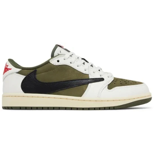 Travis Scott x Air Jordan 1 Retro Low OG SP 'Reverse Olive / Medium Olive'