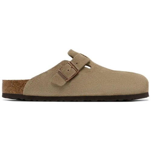 Birkenstock Boston Soft Footbed Suede 'Taupe'