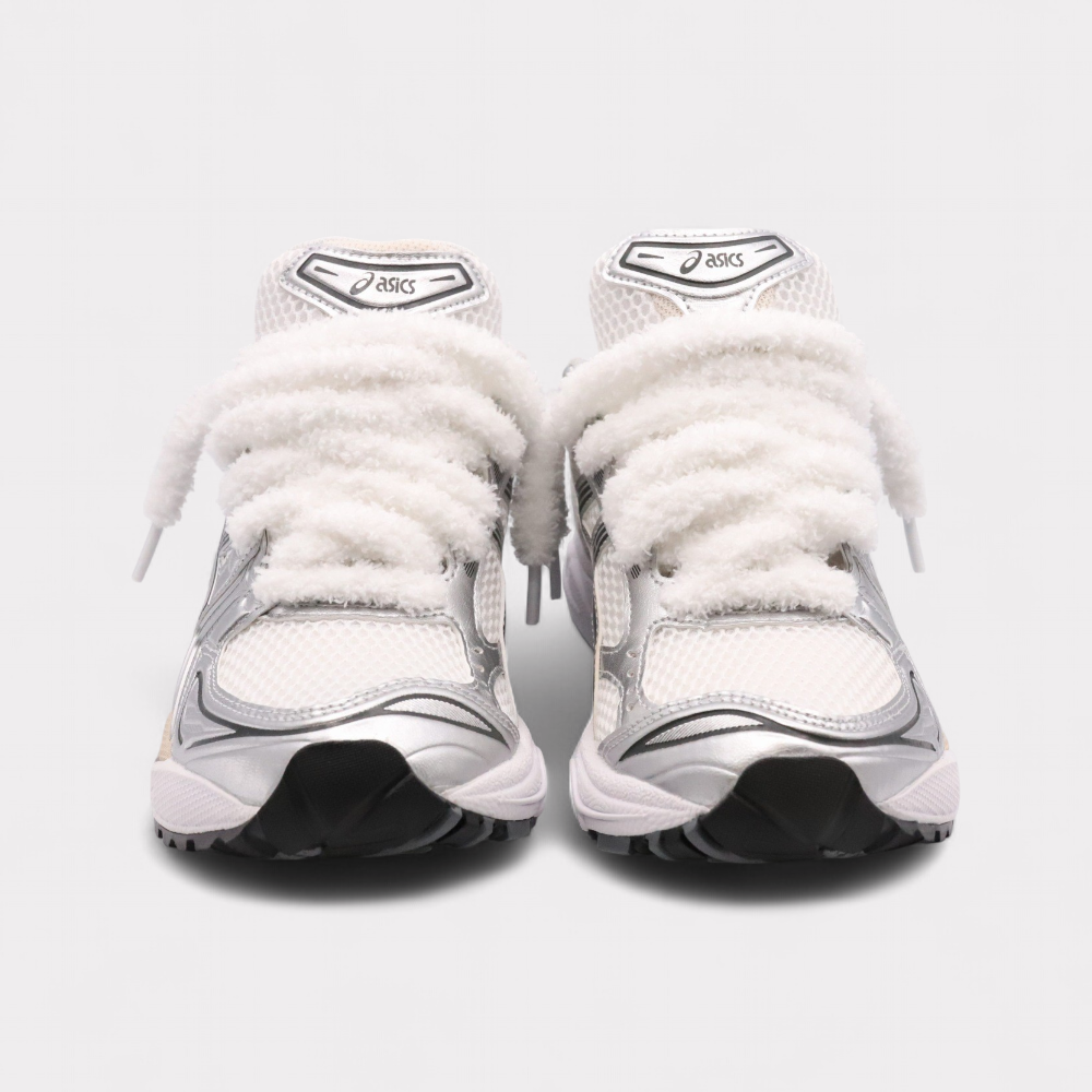 Asics Gel-Kayano 14 Graphite Grey - Fluffy Laces White