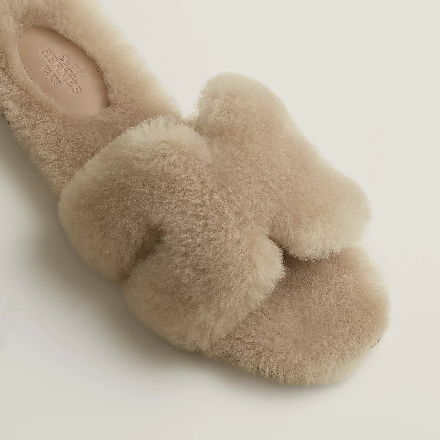 Hermès Oran Sandals - Beige Camel