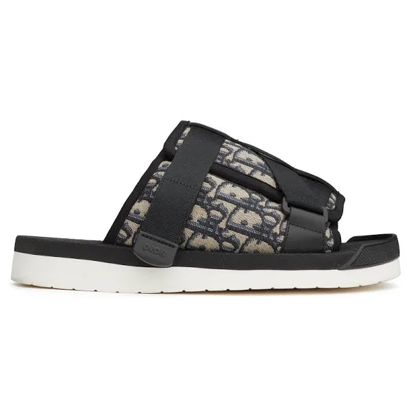 Dior Alpha Sandal 'Dior Oblique - Beige Black'