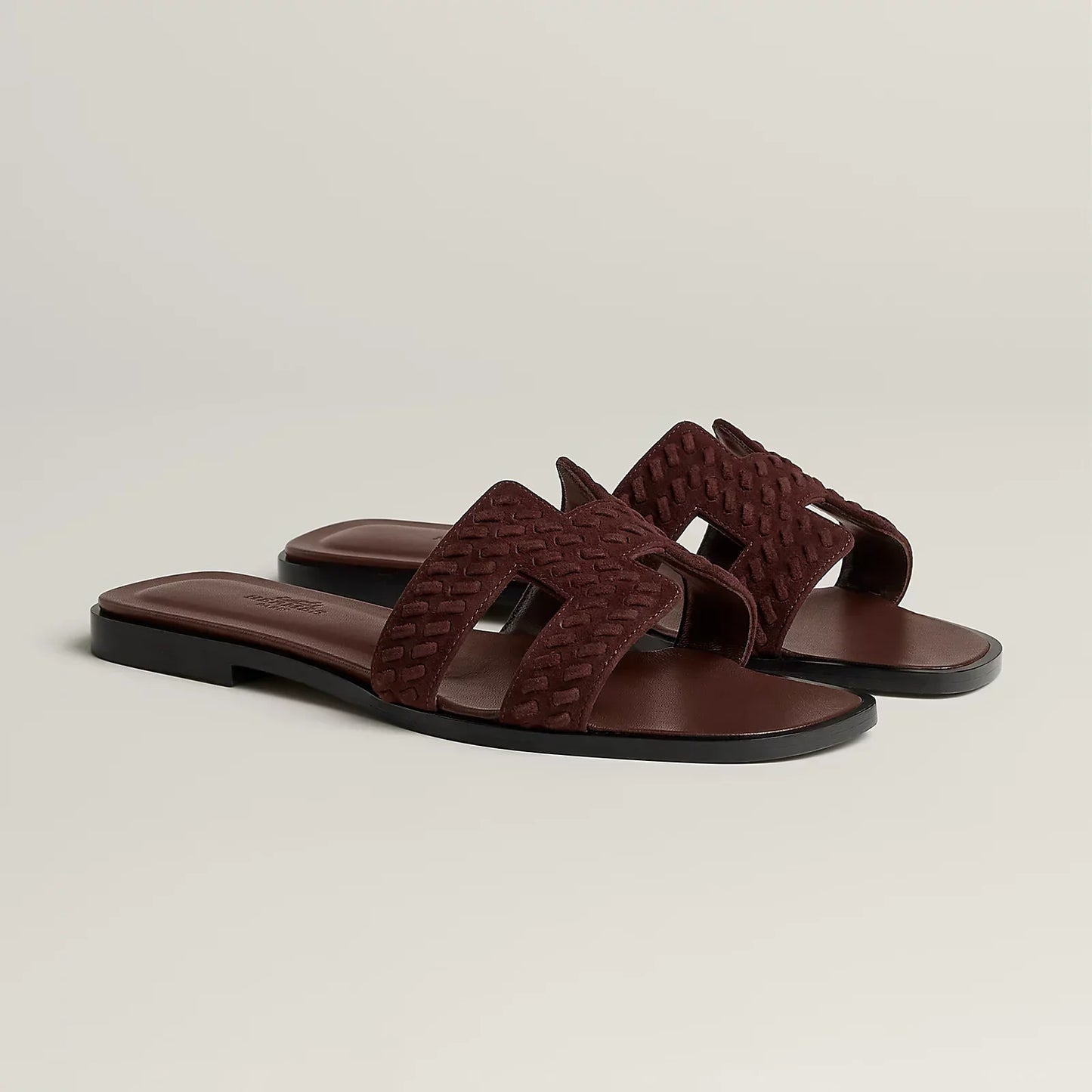 Hermès Oran Sandals - Marron Palissandre