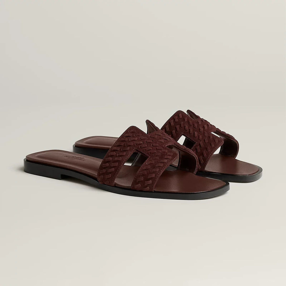 Hermès Oran Sandals - Marron Palissandre
