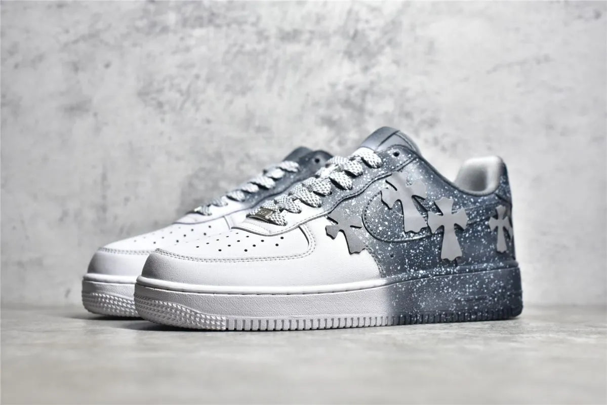 Chrome Hearts x Nike Air Force 1 ‘Grey and White’