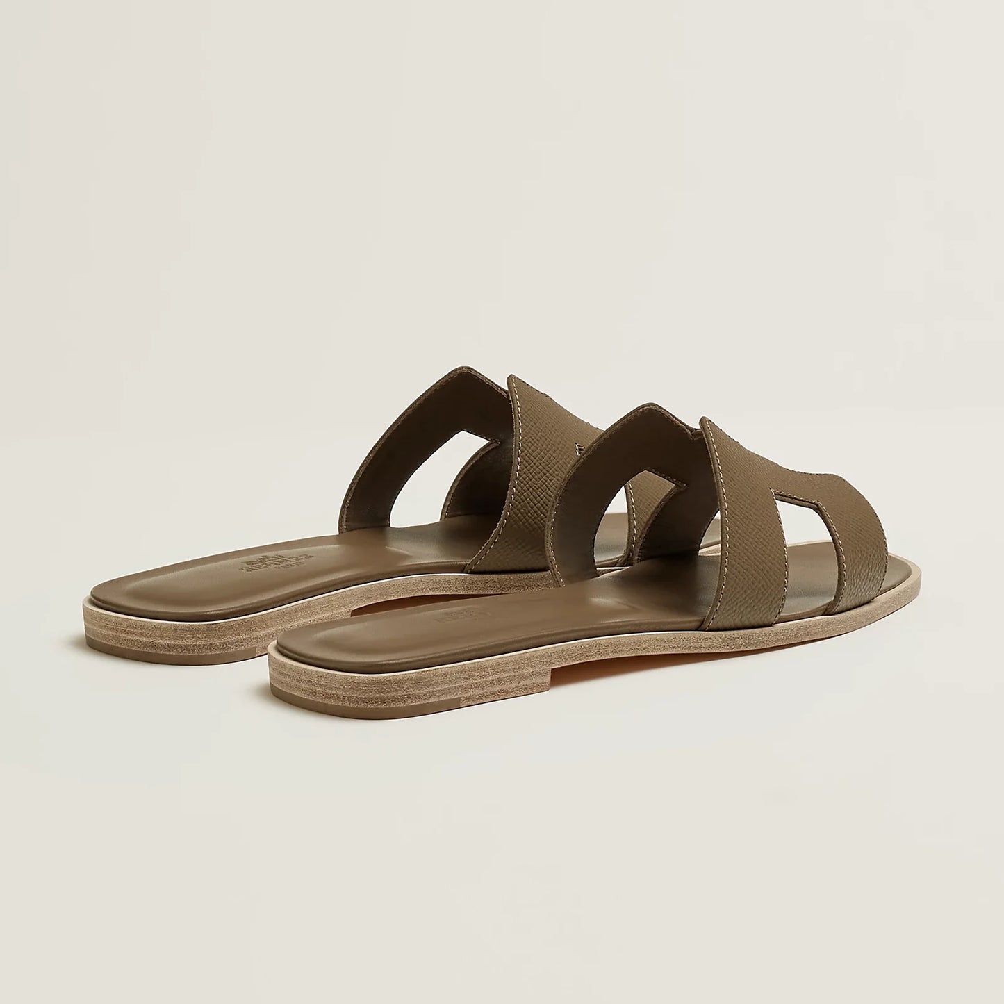 Hermès Oran Sandals - Étoupe