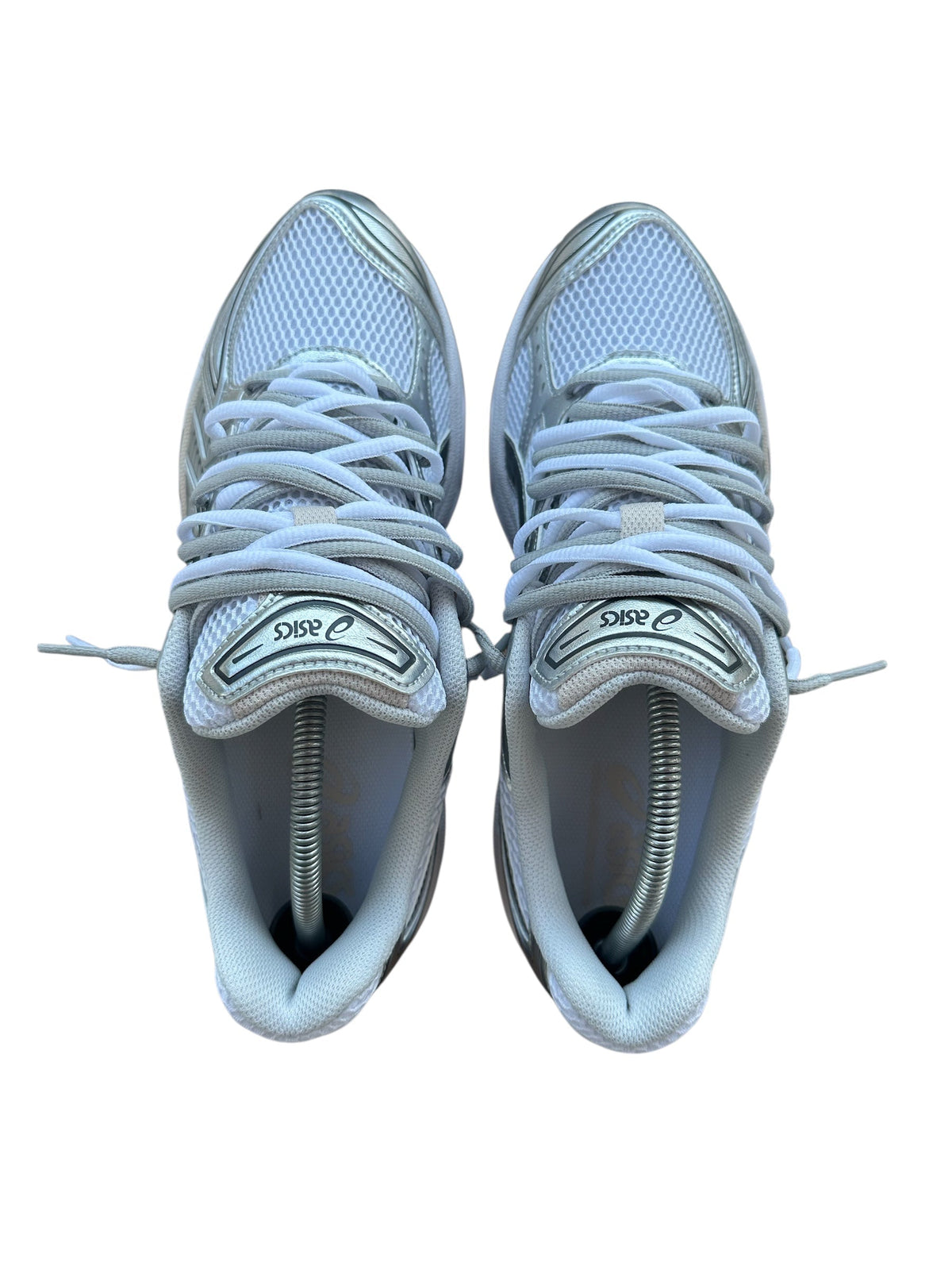 Asics Gel Kayano 14 'White Graphite Grey' - Double Laces