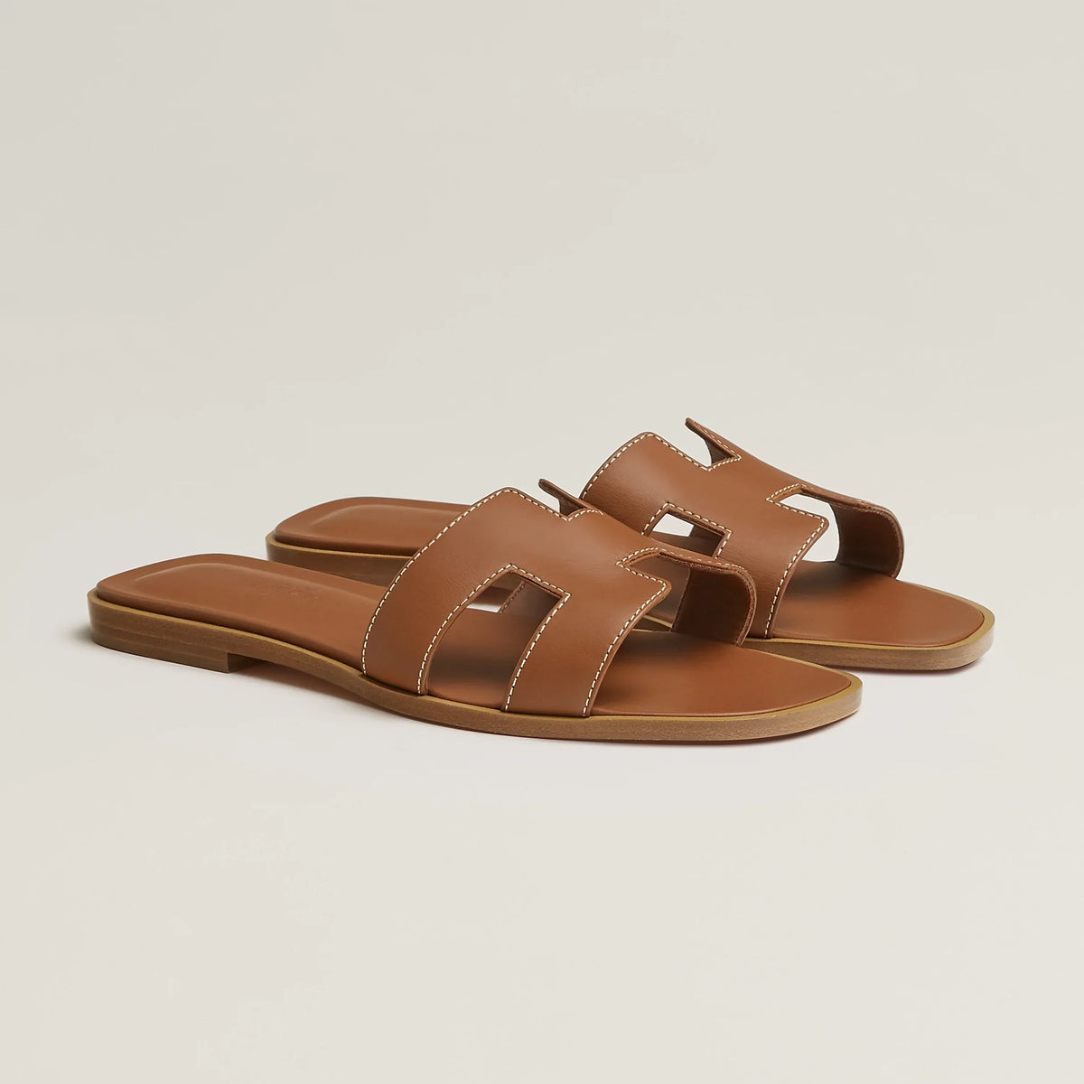 Hermès Oran Sandals - Gold