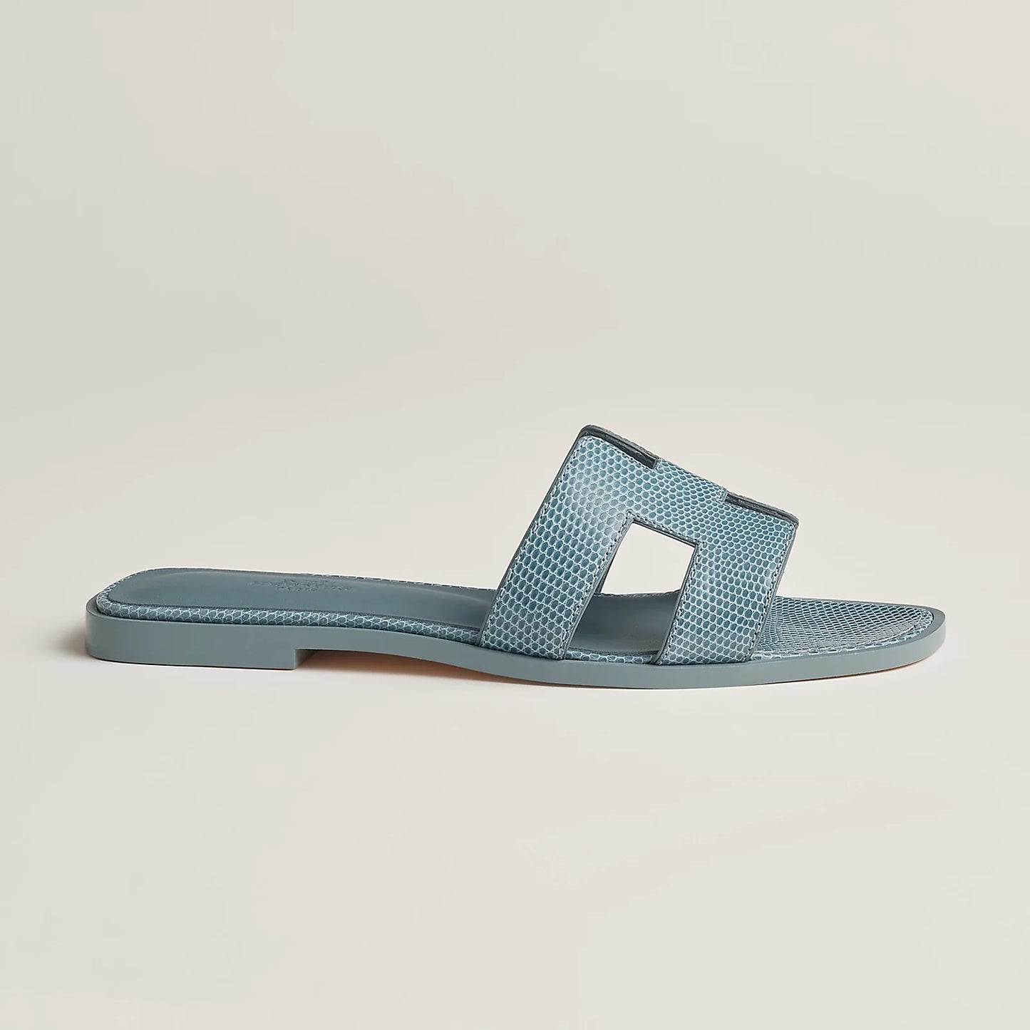 Hermès Oran Sandals - Gris Antarctique