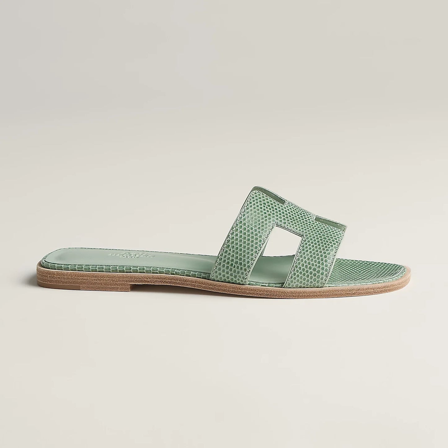 Hermès Oran Sandals - Vert Jade