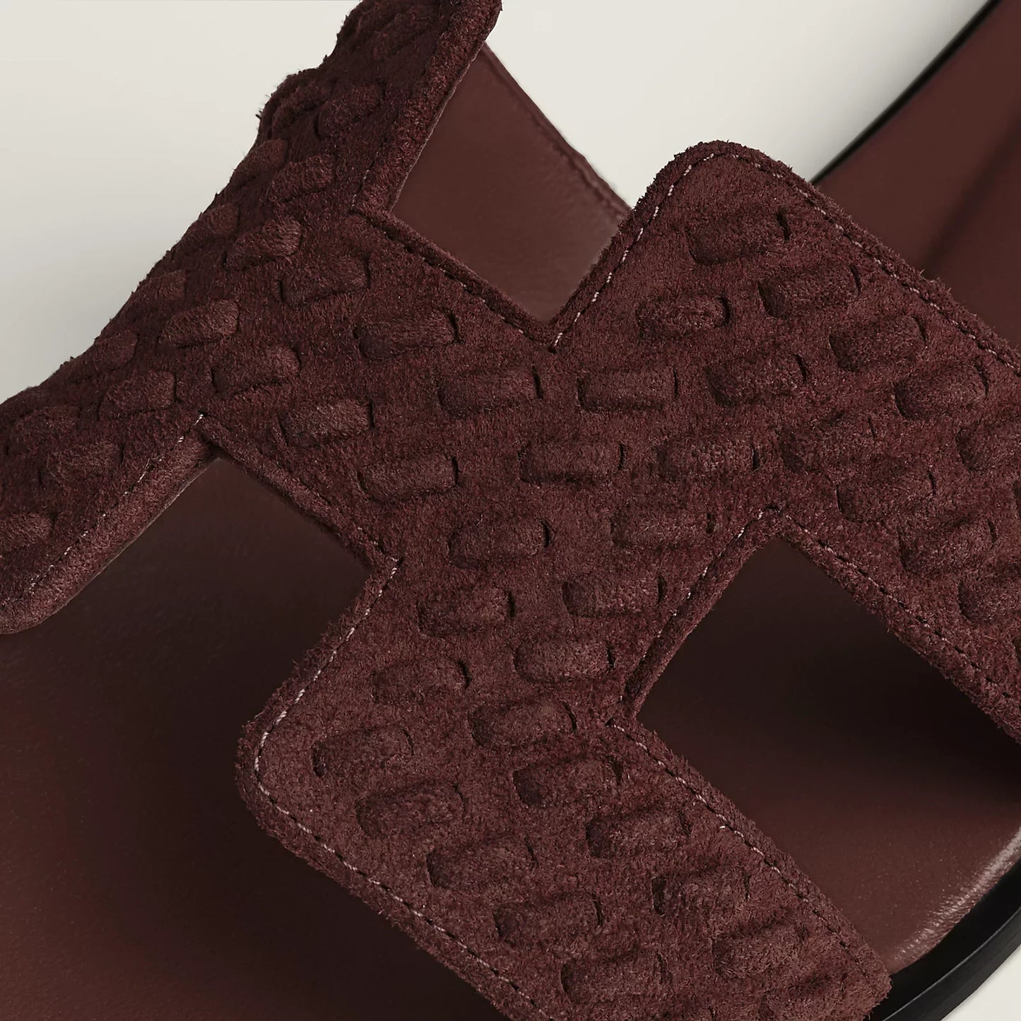 Hermès Oran Sandals - Marron Palissandre