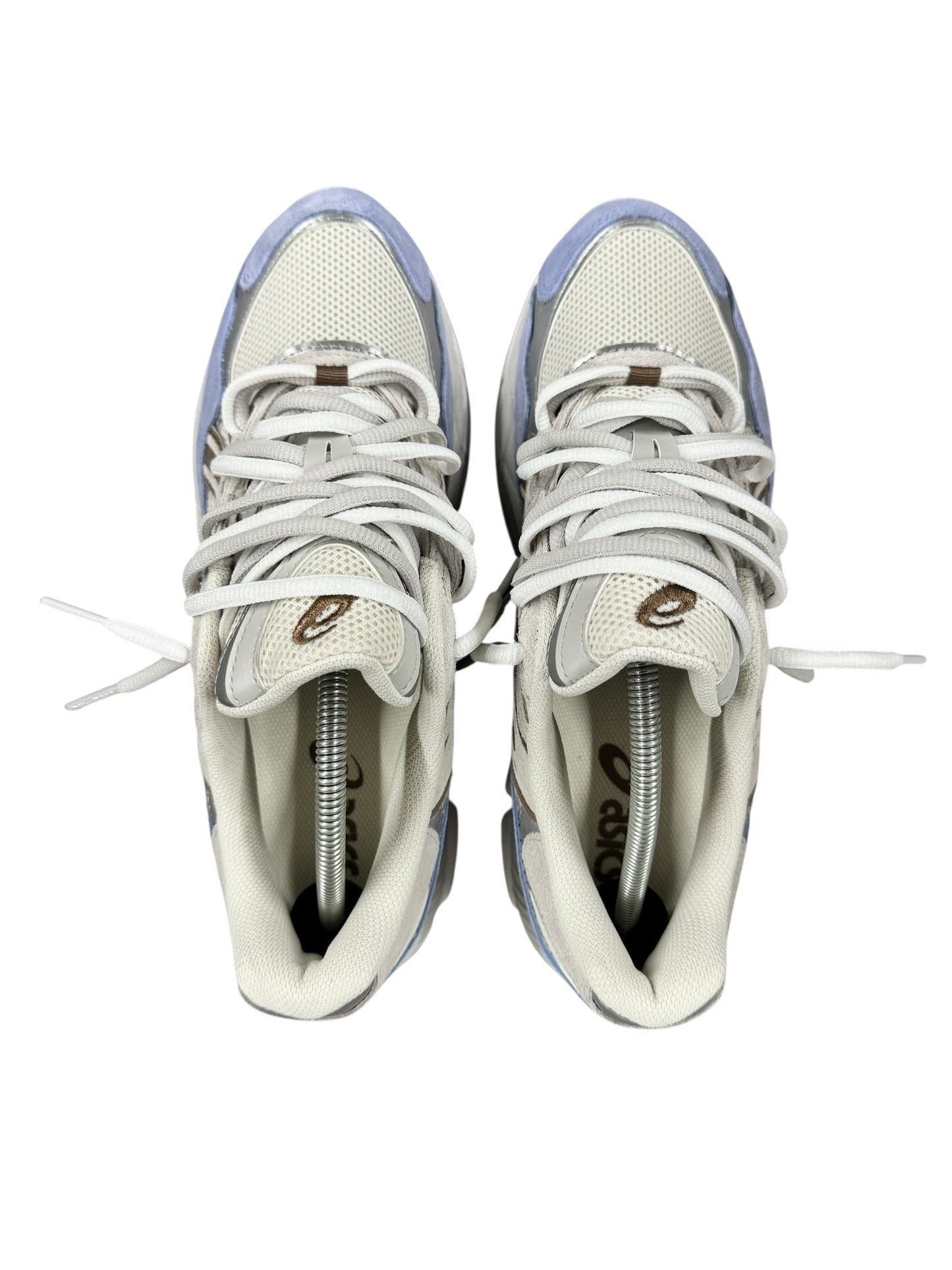 Asics Gel NYC 'Cream Periwinkle Blue' - Double Laces