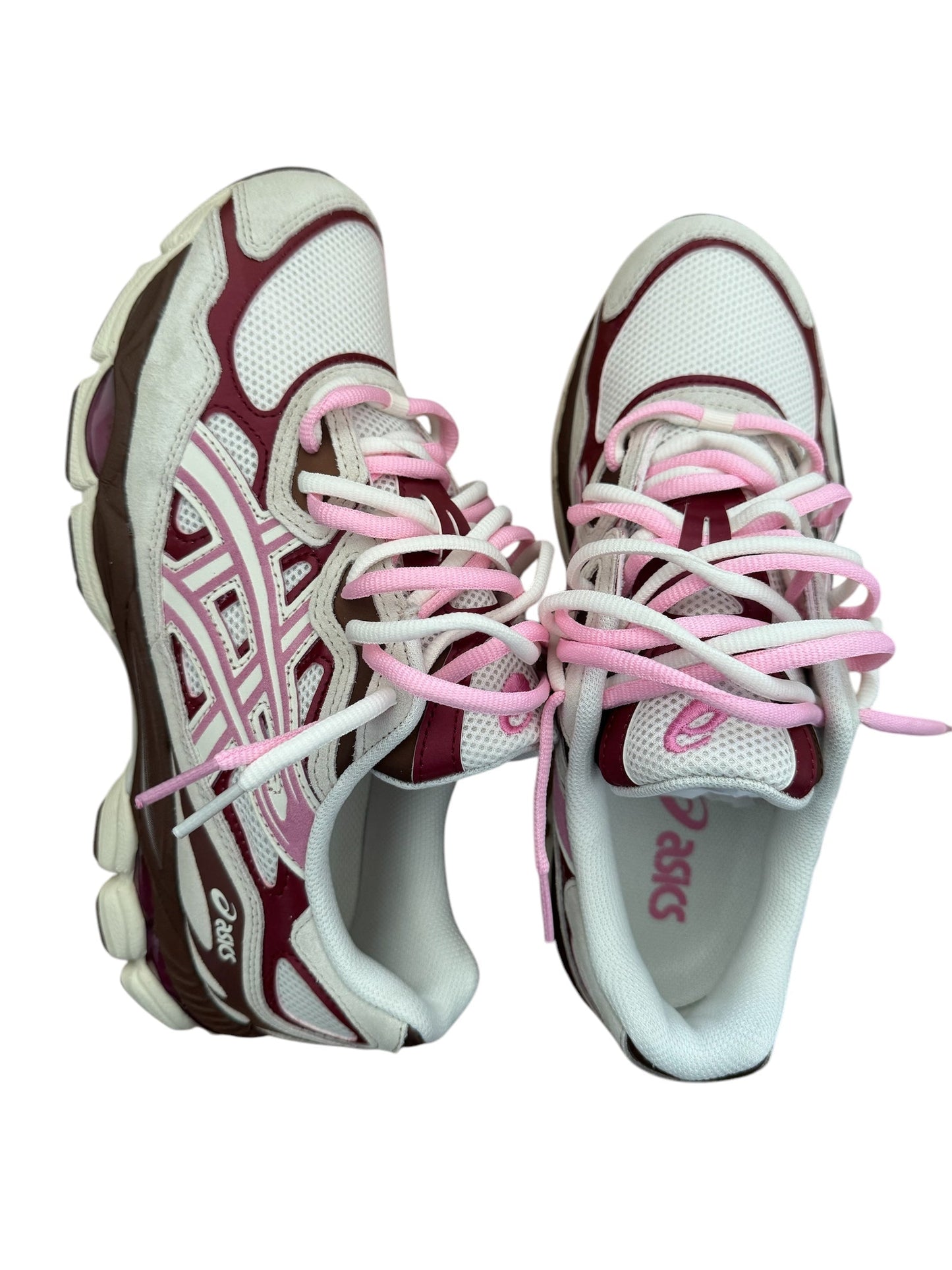 Asics Gel NYC 'Cream Sweet Pink' - Double Laces