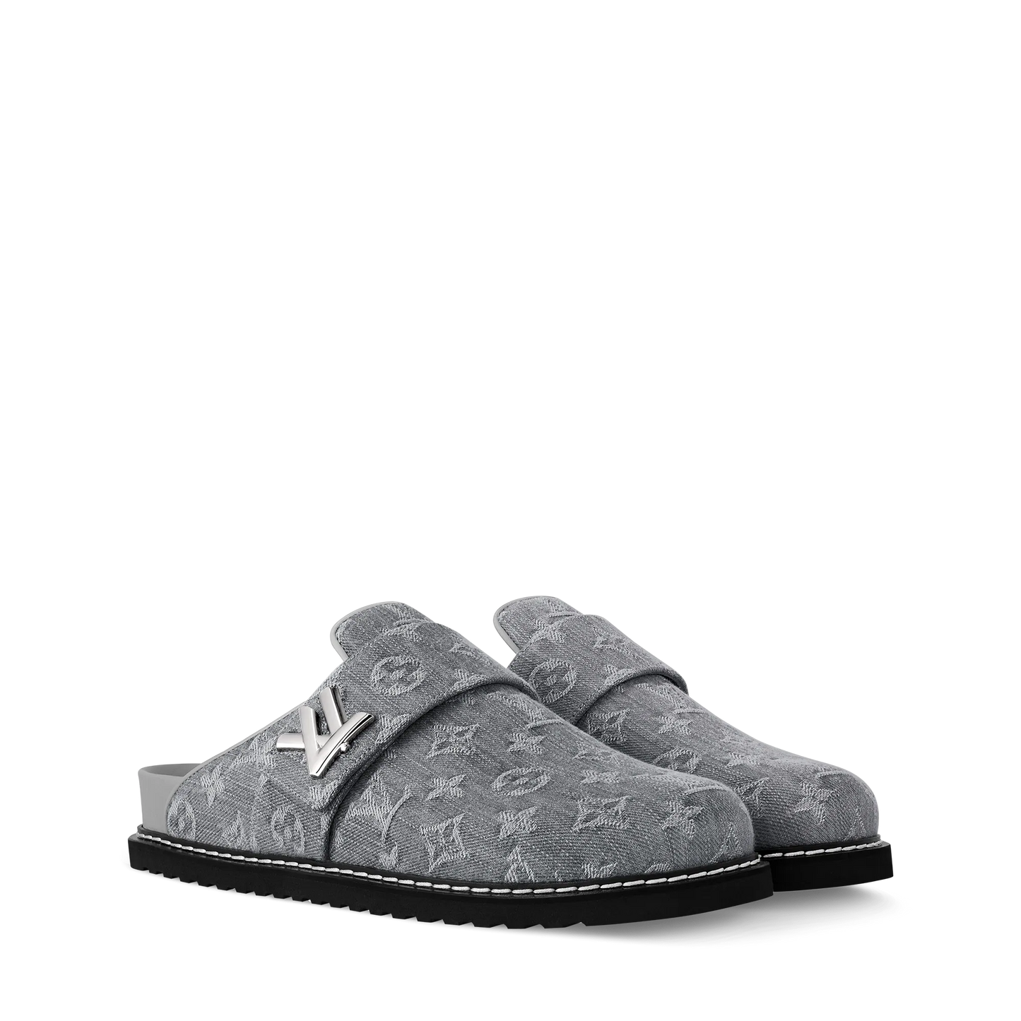 Louis Vuitton Cosy Comfort Mule - Grey
