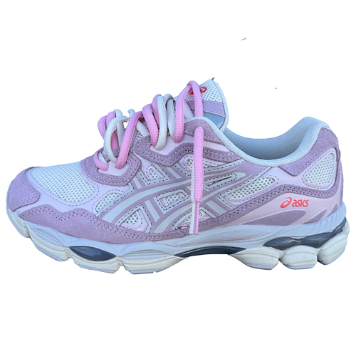 Asics Gel NYC 'Cream Rose Water' - Double Laces