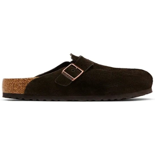 Birkenstock Boston Soft Footbed Suede 'Mocha'