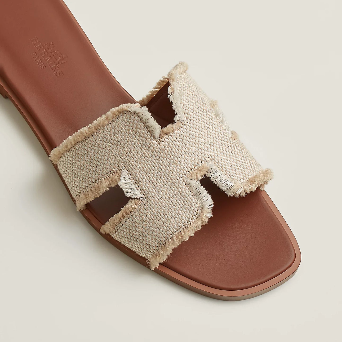 Hermès Oran Sandals - Beige