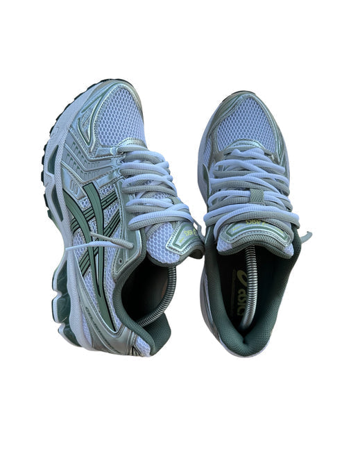 Asics Gel Kayano 14 'Pure Silver Slate Grey' - Double Laces