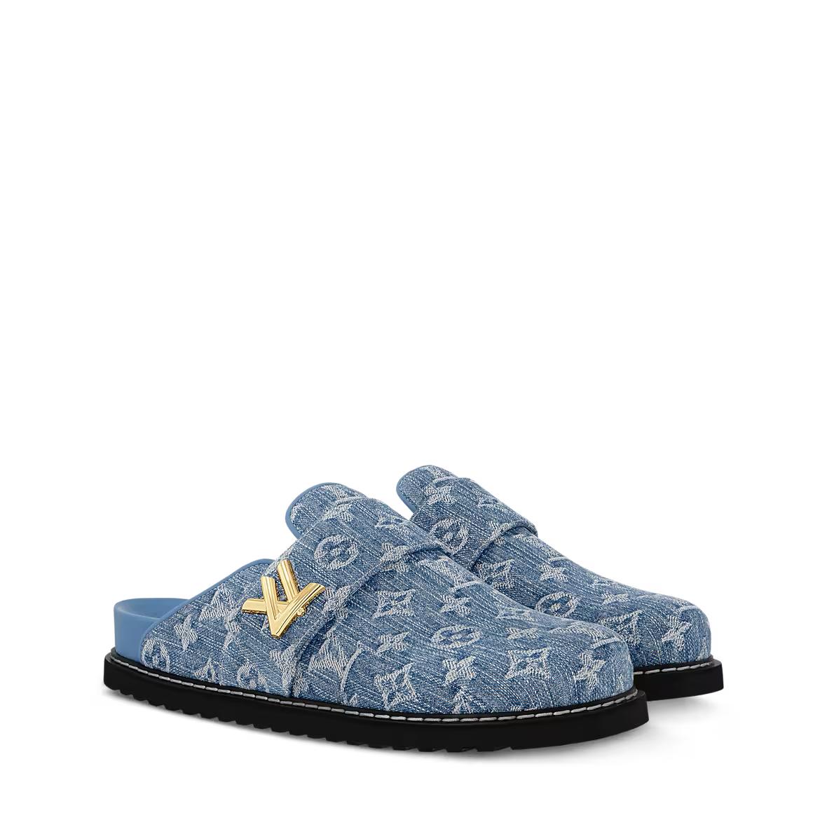Louis Vuitton Cosy Comfort Mule - Blue
