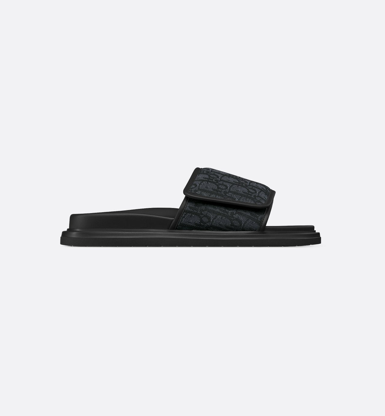 Dior Aqua Sandal Black Dior Oblique Jacquard