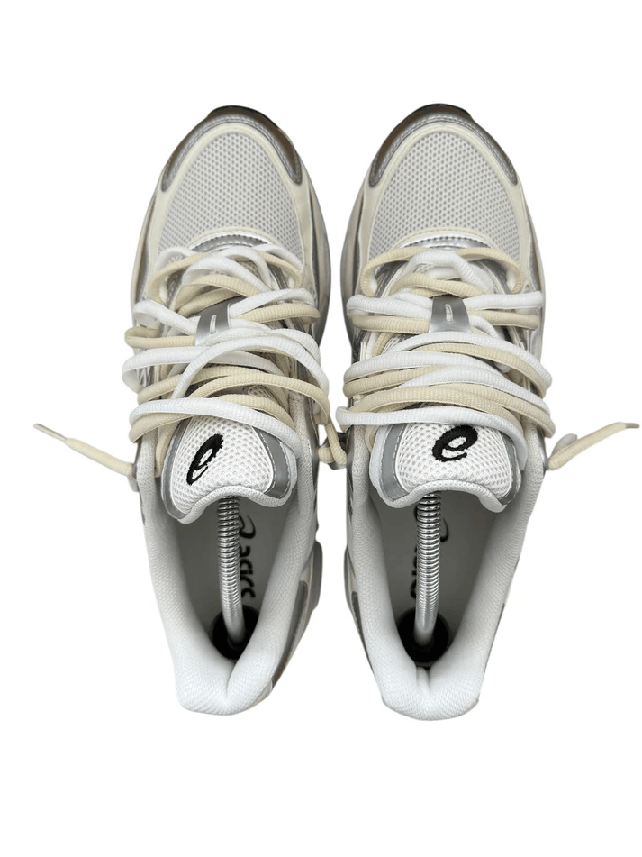 Asics Gel NYC 'Cream Pure Silver' - Double Laces