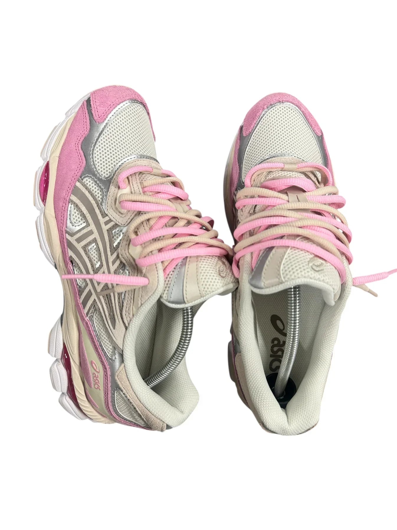 Asics Gel NYC 'Cream Pink' - Double Laces