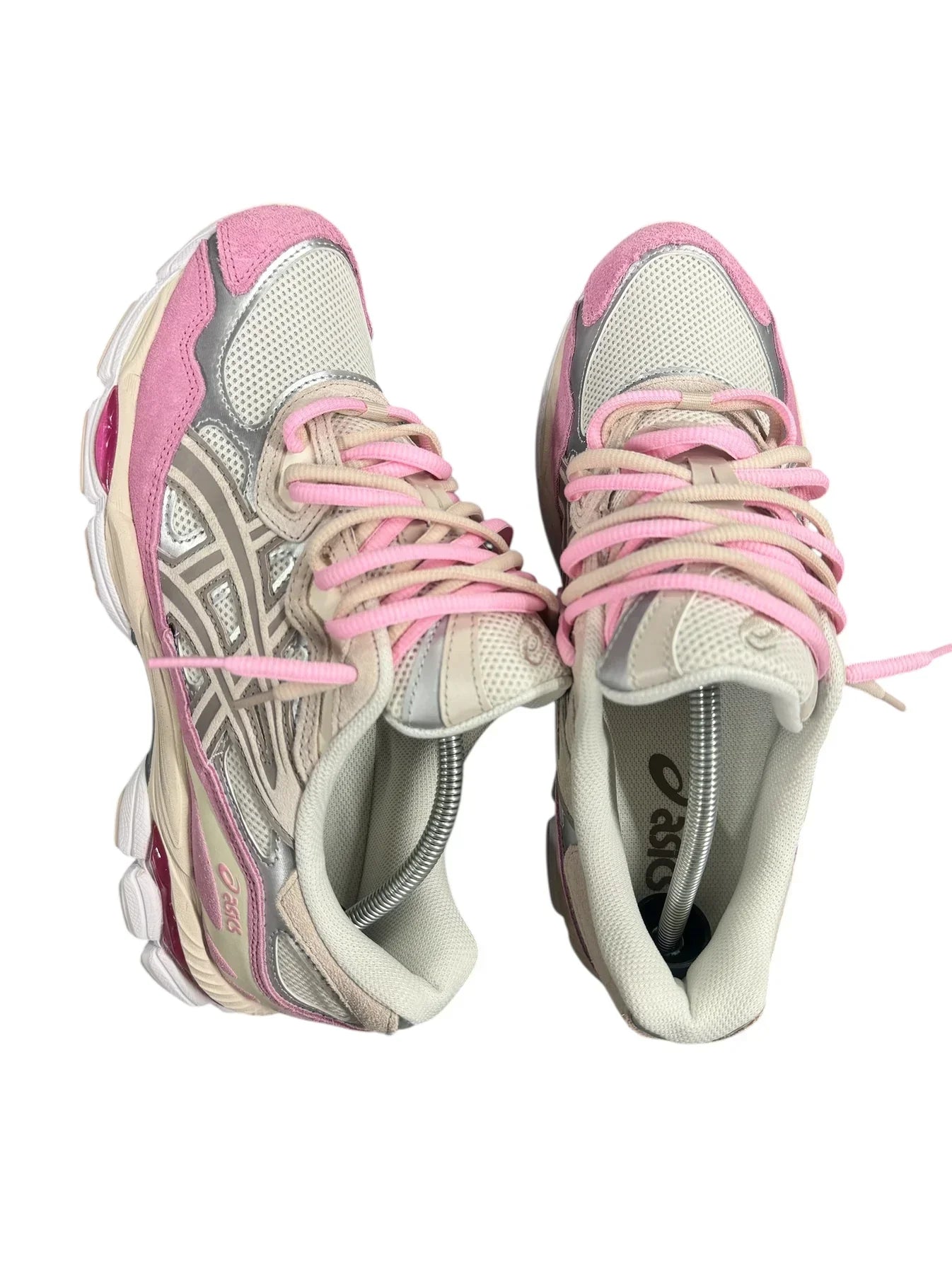 Asics Gel NYC 'Cream Pink' - Double Laces